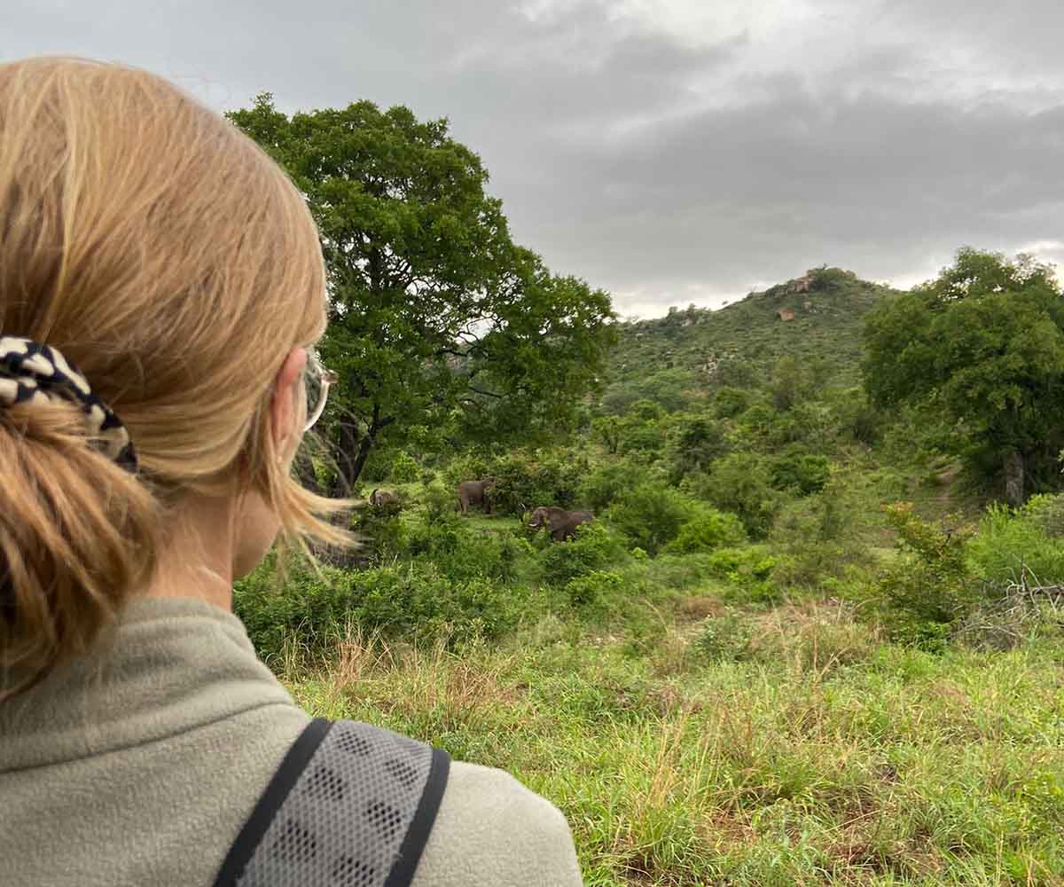 walking safari in Kruger